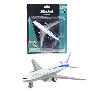 Toi-toys 26859A Cars&Trucks - METAL Passagierflugzeug - mit Pullback-Funktion