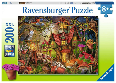 Ravensburger 12951 Kinder-Puzzle - # 200 - Das Waldhaus