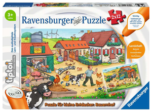 Ravensburger 00066 tiptoi - Puzzle für kleine Entdecker: Bauernhof