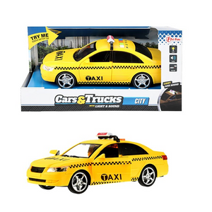 Toi-toys 24050A Cars&Trucks - Taxi - Friktion - Licht - Sound