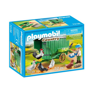 Playmobil 70138 Country - Bauernhof - Mobiles Hühnerhaus