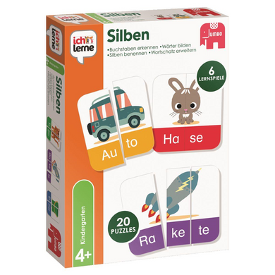 Jumbo Spiele 19551 Jumbo - Ich lerne Silben