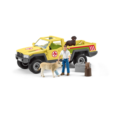 Schleich 42503 Farm World - Tierarztbesuch auf Bauernhof