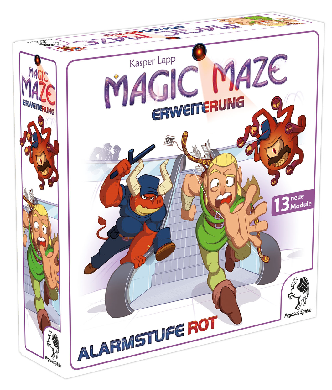 Pegasus Spiele 57201G Magic Maze - Alarmstufe Rot - Erweiterung