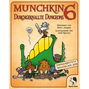 Pegasus Spiele 17216G Munchkin 6: Durchgeknallte Dungeons