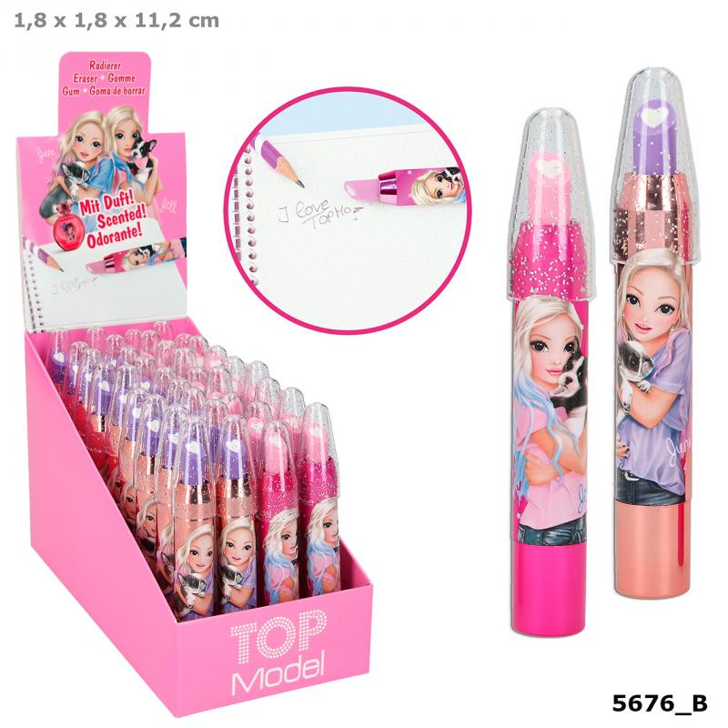 Depesche 05676 TOP Model - Radierer Lippenstiftform