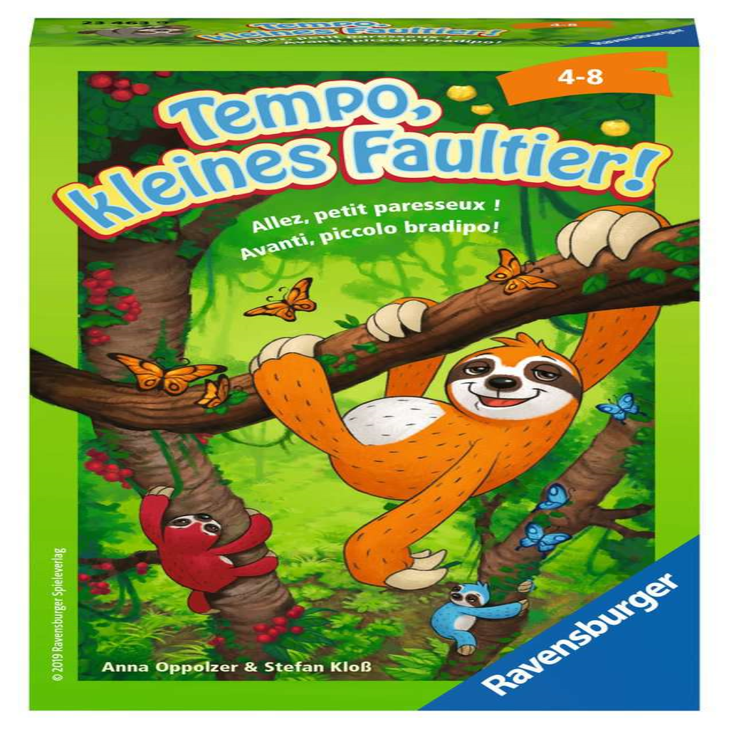 Ravensburger 23463 Mitbringspiele - Tempo, kleines Faultier!