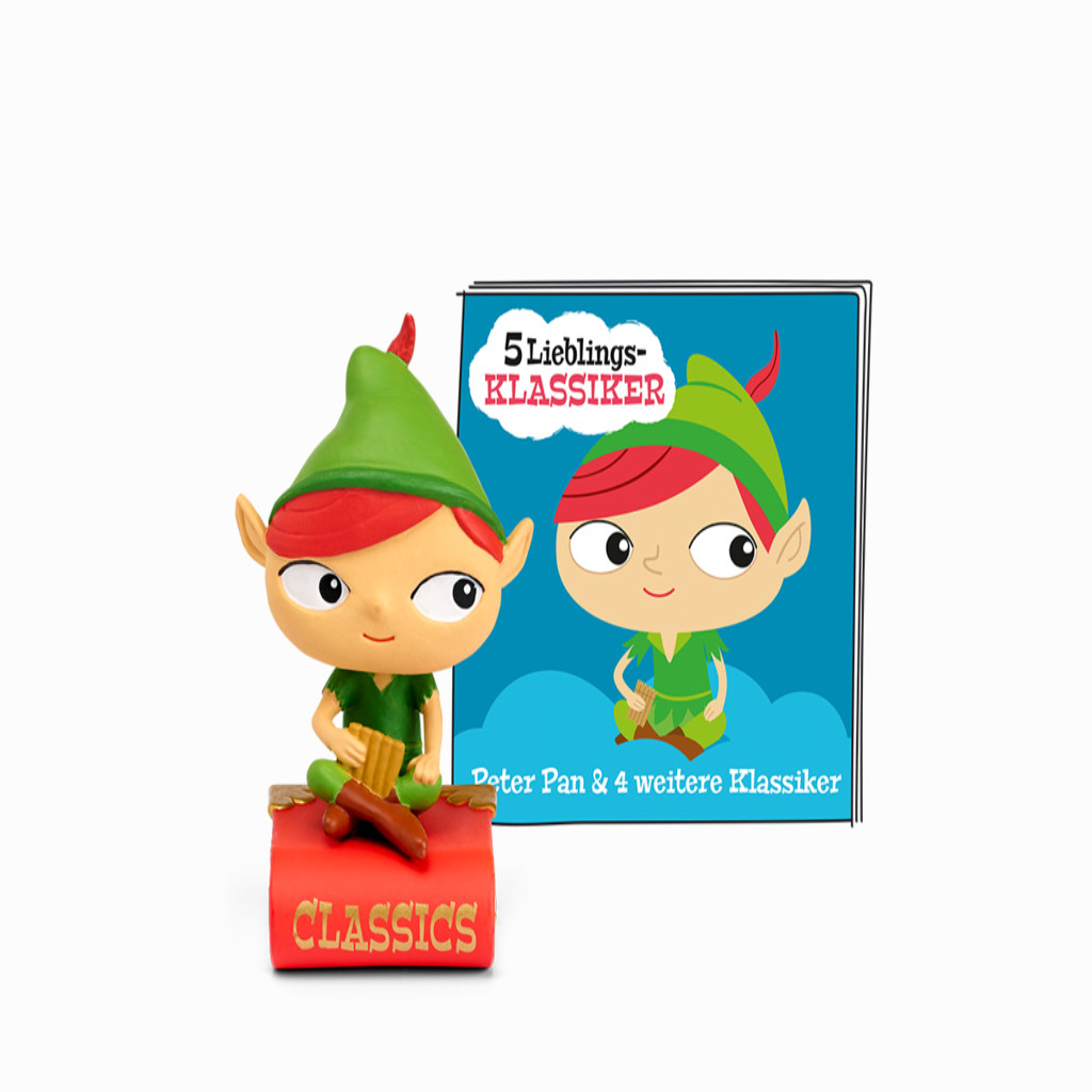 Boxine 01-0177 tonies® - Tonie - 5 Lieblings-Klassiker - Peter Pan und weitere Folgen