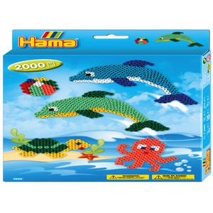 Malte Haaning 3435 Hama - Geschenkpackung Delfine 2.000Stück