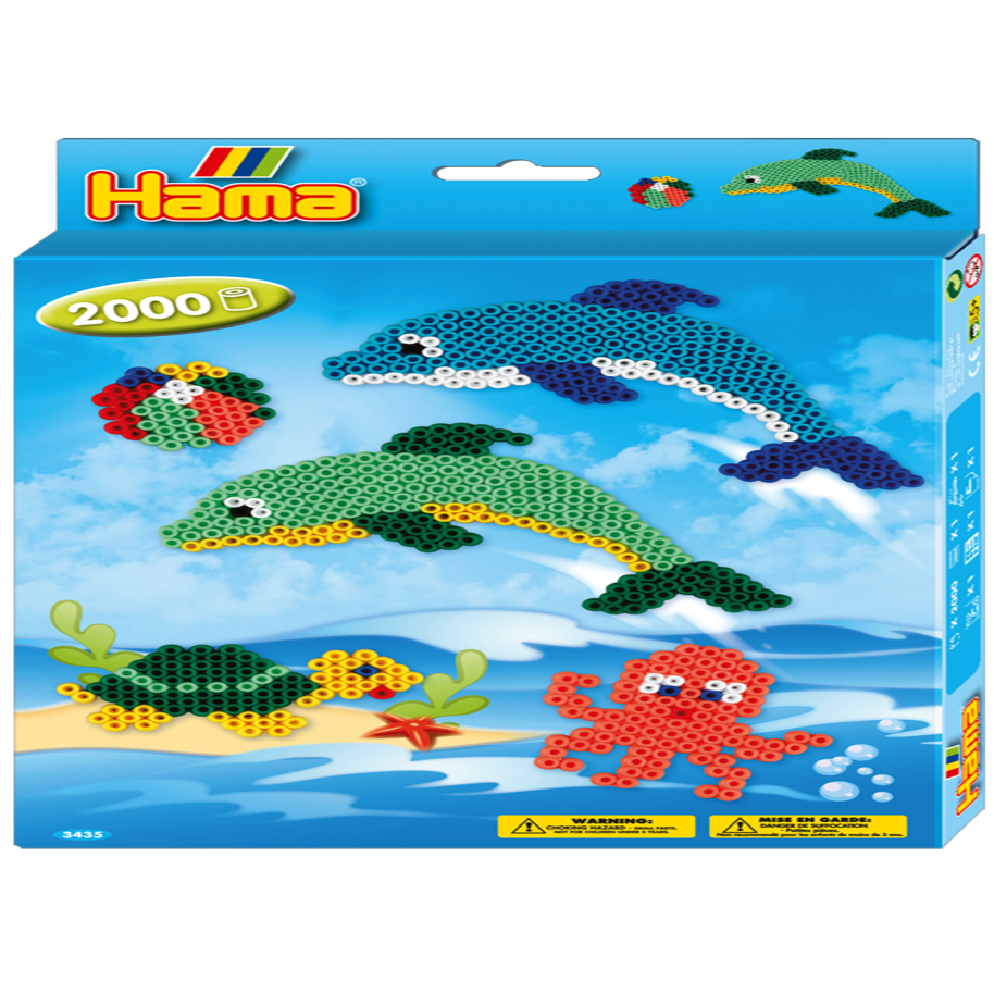 Malte Haaning 3435 Hama - Geschenkpackung Delfine 2.000Stück