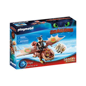 Playmobil 70729 Dragons - Dragon Racing: Fischbein und Fleischklops