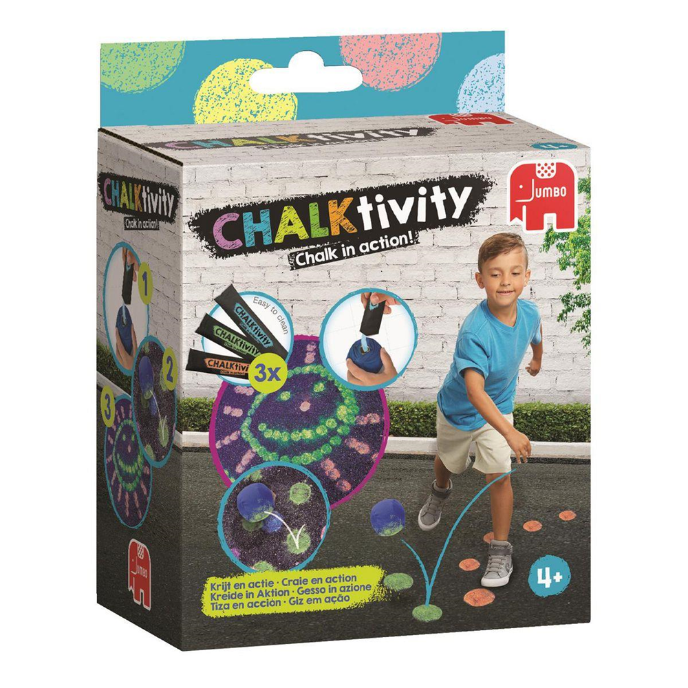 Jumbo Spiele 19584 Jumbo - CHALKtivity Springball