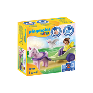 Playmobil 70401 1-2-3 - Einhornkutsche mit Fee