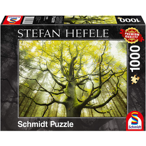 Schmidt Spiele 59669 Erwachsenenpuzzle - # 1000 - Stefan Hefele - Traumbaum
