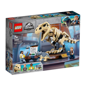 LEGO 76940 Jurassic World - T. Rex-Skelett in der Fossilienausstellung