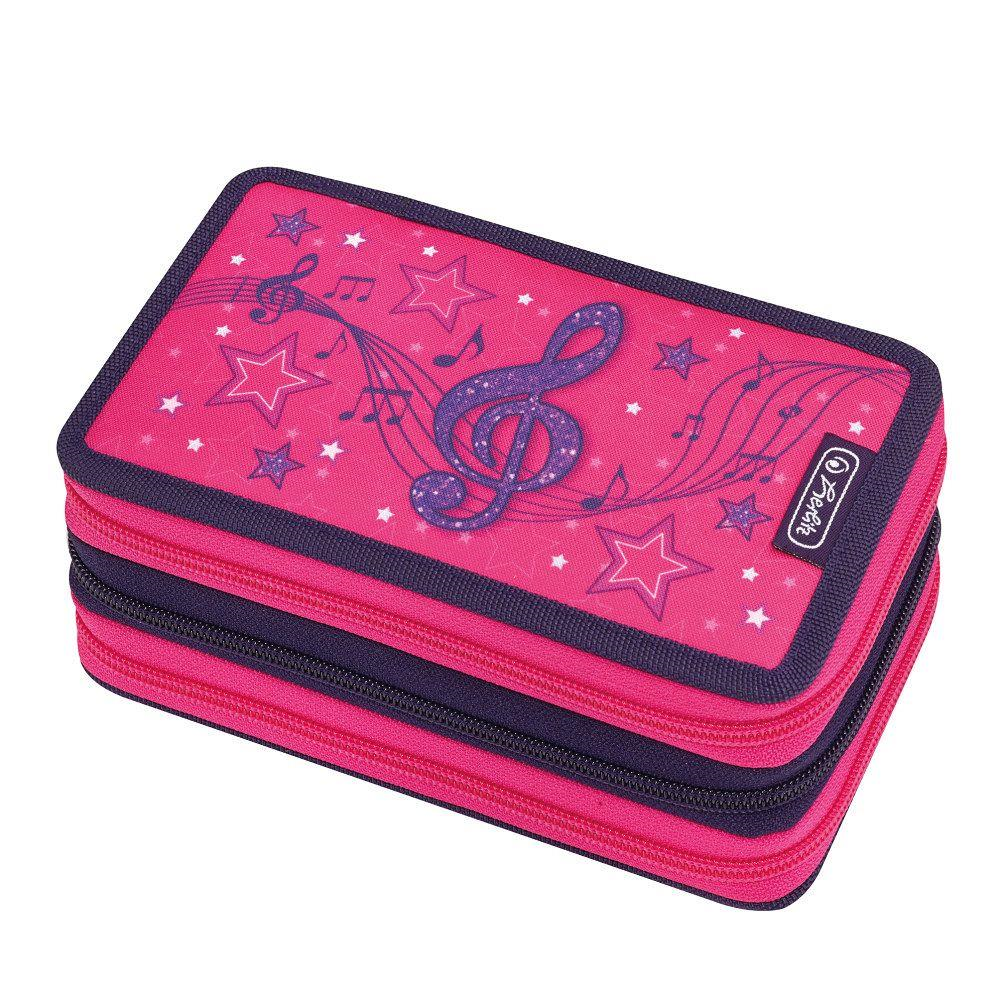 Pelikan 50014422 Herlitz - Federtasche - Triple Etui - Melody - 31-teilig