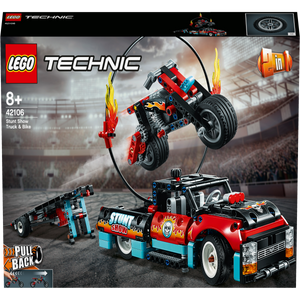 LEGO 42106 Technic - Stunt-Show mit Truck und Motorbike
