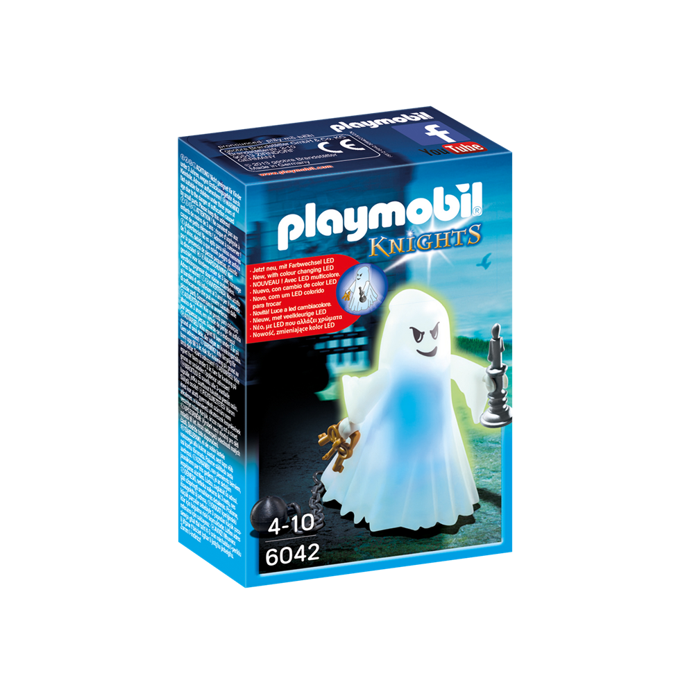 Playmobil 6042 Knights - Gespenst mit Farbwechsel-LED