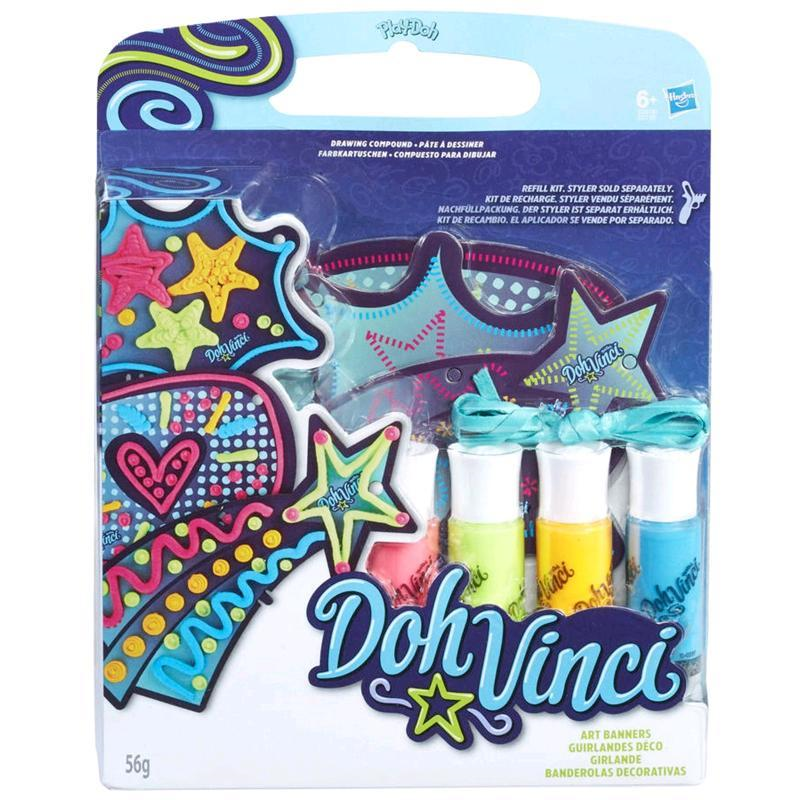 Hasbro C0918EU40 Doh Vinci - Girlande - Set 2