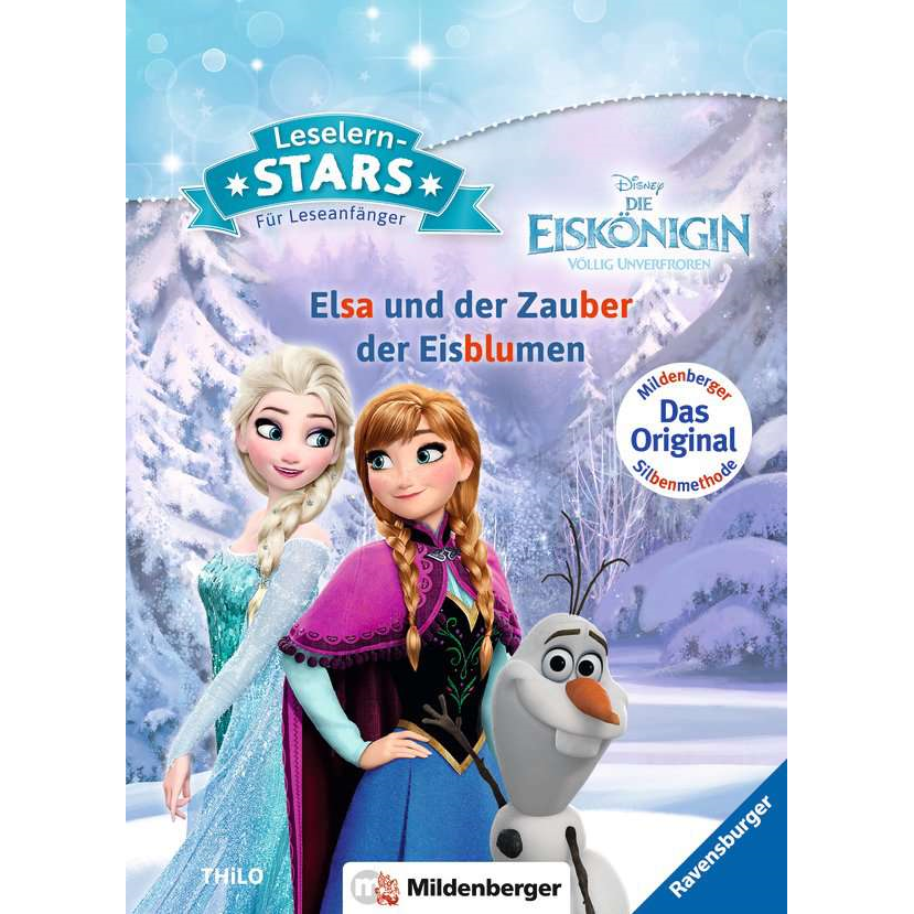 Ravensburger 49185 Leserabe - Disney Die Eiskönigin - Elsa und der Zauber der Eisblumen (Leselern-Stars)