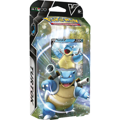 Amigo 45272 Pokémon Kampfsdeck V - Bisaflor-V oder Turtok-V - 1 Stück - sortiert