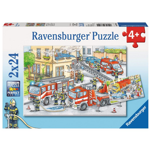 Ravensburger 07814 Kinder-Puzzle - # 24 - Helden im Einsatz