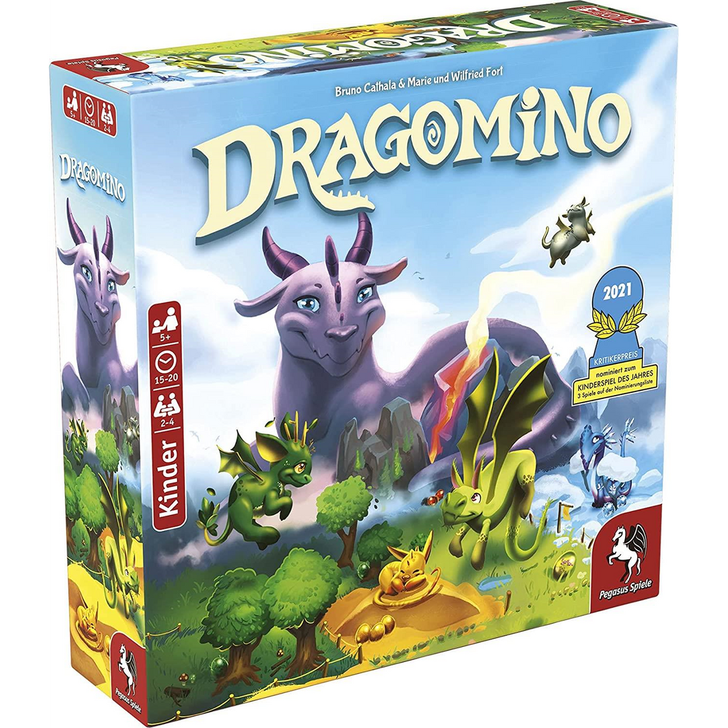 Pegasus Spiele 57111G Dragomino - Kinderspiel des Jahres 2021