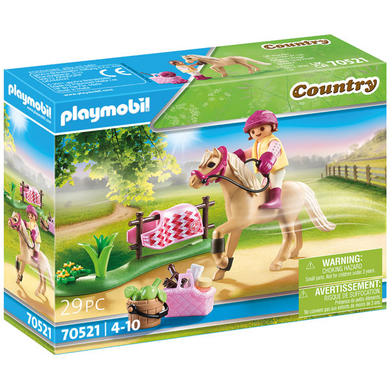 Playmobil 70521 Country - Meine kleine Ponywelt - Sammelpony 'Deutsches Reitpony