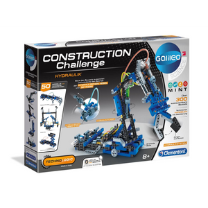 Clementoni 59132 Galileo - Construction Challenge - Hydraulischer Arm