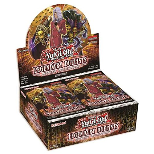 Konami 54961 Yu-Gi-Oh! - Ancient Millennium - 1 Booster - Deutsche Ausgabe