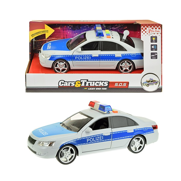 Toi-toys 24049A Cars&Trucks - Super Polizeiauto - Deutschland - mit Licht und Geräusch