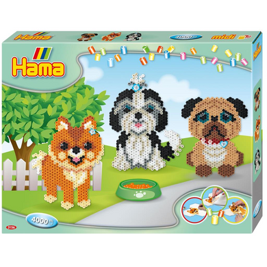 Malte Haaning 3156 Hama - Beedz - Hunde - 4000 Bügelperlen