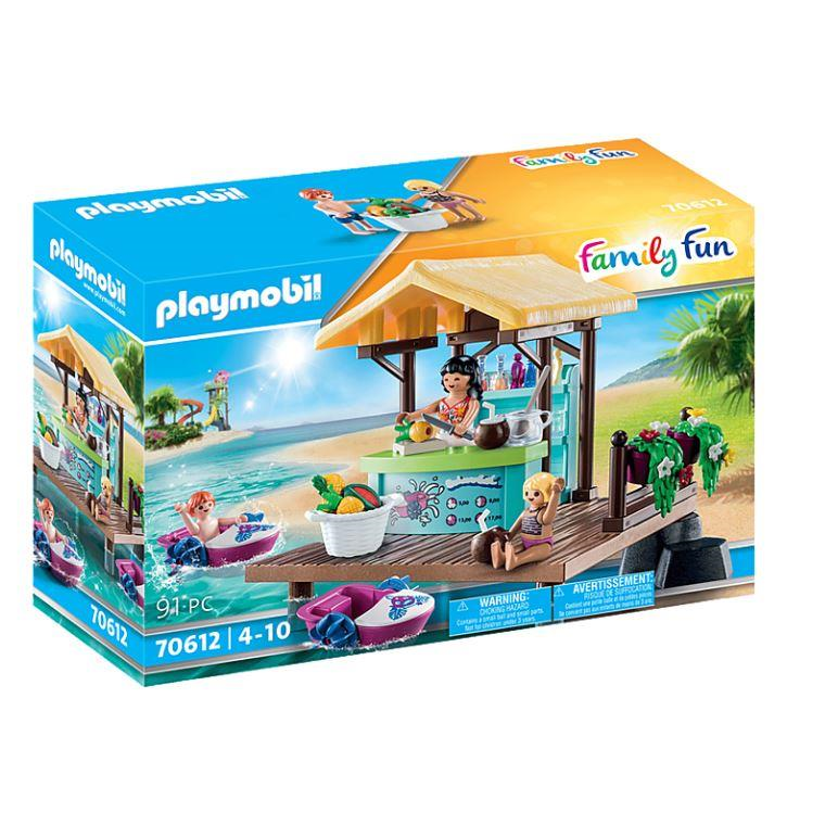 Playmobil 70612 Family Fun - Aqua Park - Paddleboot-Verleih mit Saftba
