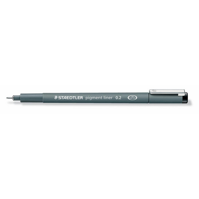 Staedtler Mars 30802-9 Staedtler - Pigment Liner 0-2 mm schwarz