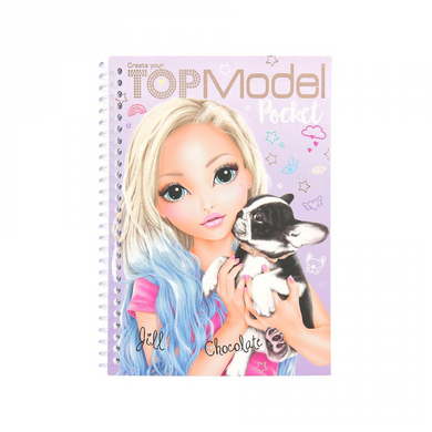 Depesche 11715 TOP Model - Pocket Malbuch (2-fach sortiert)