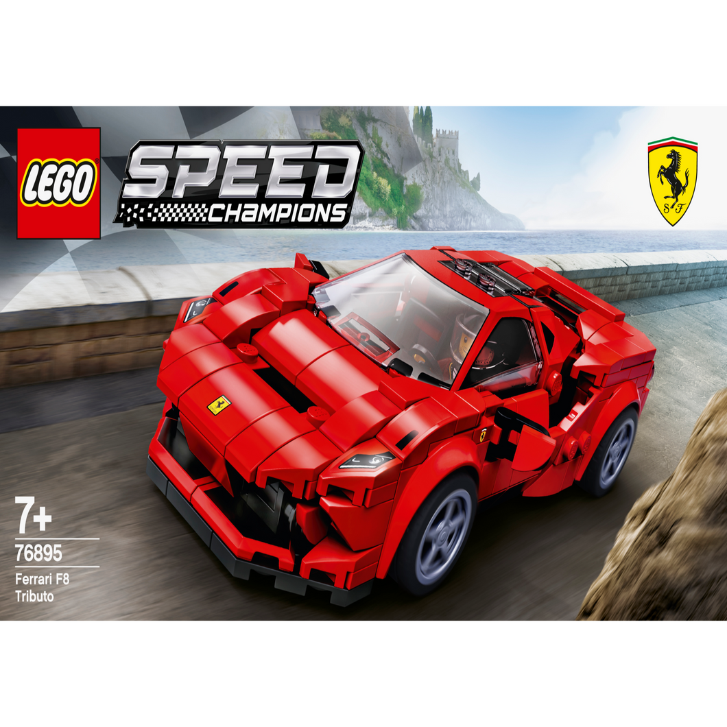 LEGO 76895 Speed Champions - Ferrari F8 Tributo