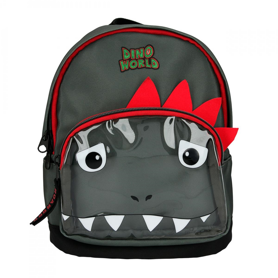 Depesche 11289 Dino World - Rucksack (grau)
