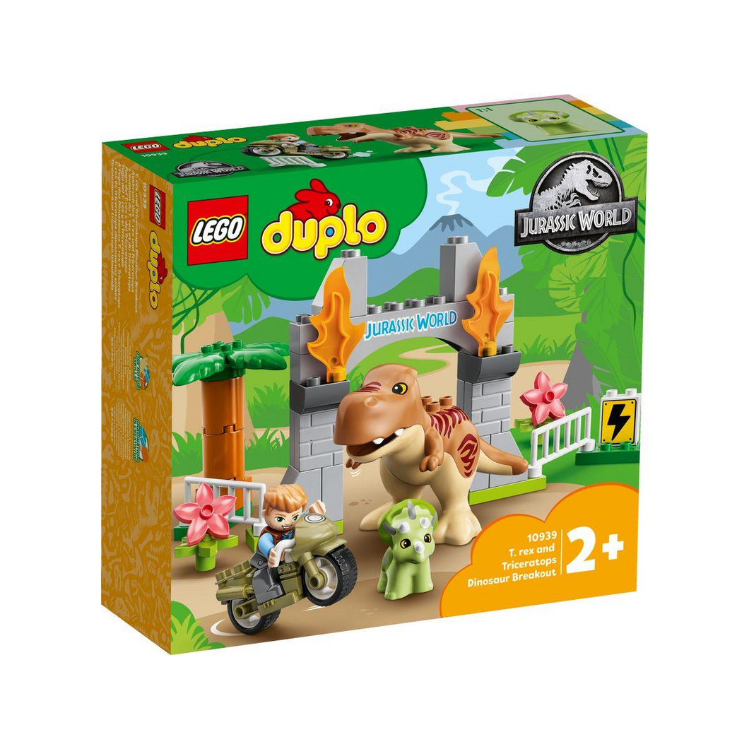 LEGO 10939 Duplo - Ausbruch des T. Rex und Triceratops