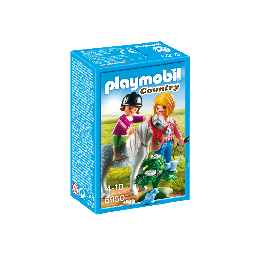 Playmobil 6950 Country - Reiterhof - Spaziergang mit Pony