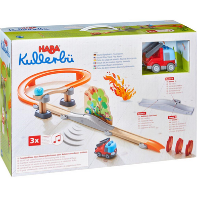 Haba 304830 Kullerbü - Sound-Spielbahn Feueralarm