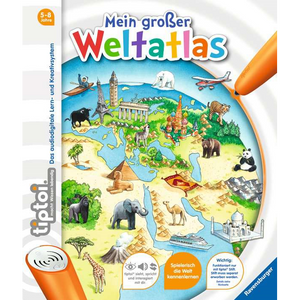 Ravensburger 32911 tiptoi - Mein großer Weltatlas