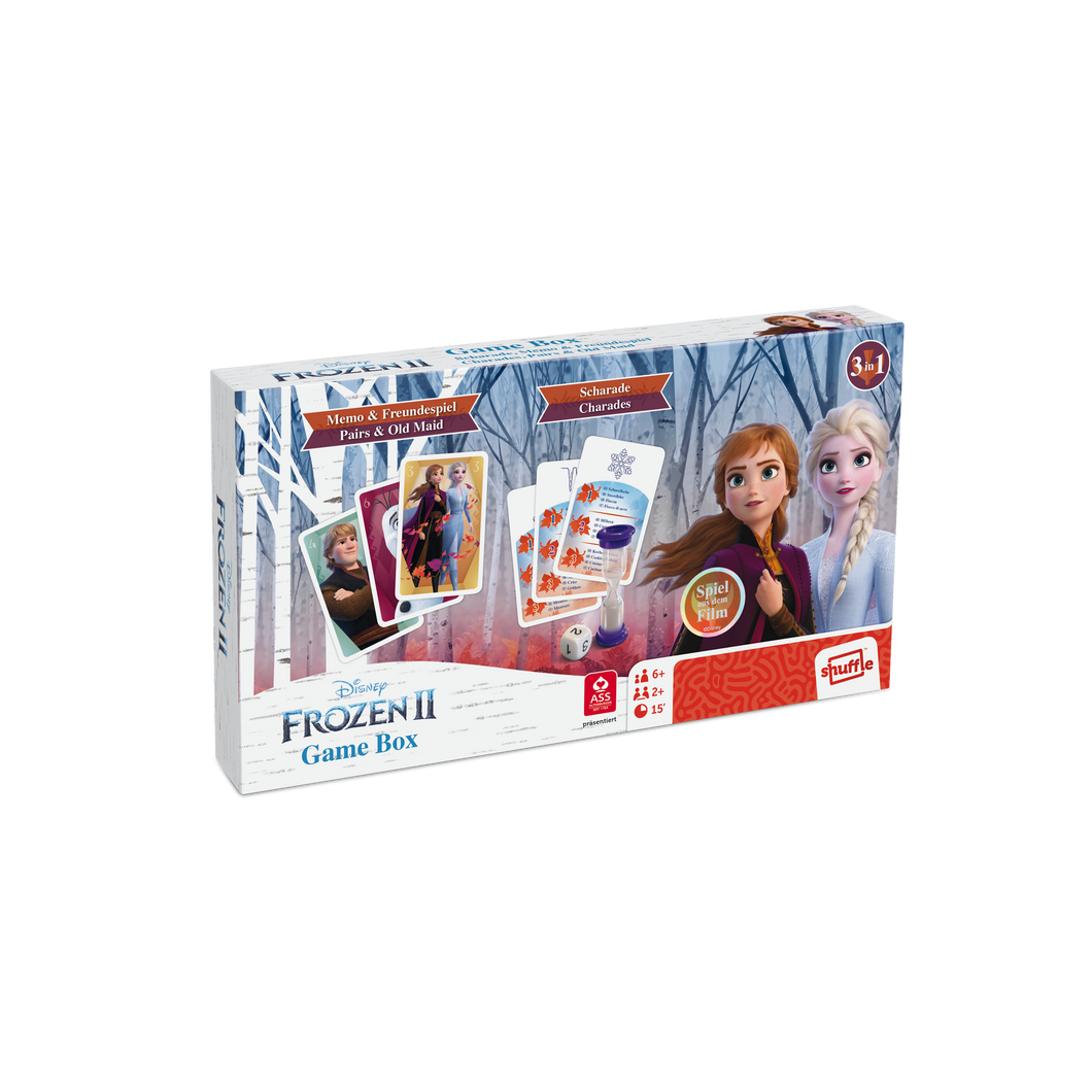 Ass Spielkarten 22501550 FRO 2 Spielebox 3in1