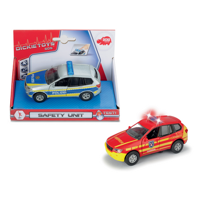 Simba Dickie 203712011 Dickie Toys Dickie Spielzeug Safety Unit- 2-sort. Die-Cast