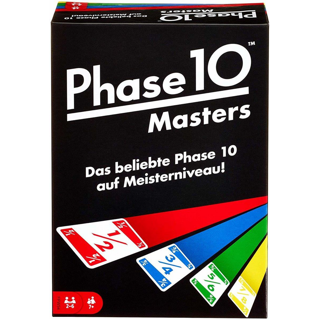 Mattel FPW34 Mattel Spiele - Phase 10 Masters - Kartenspiel