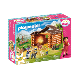 Playmobil 70255 Heidi - Peters Ziegenstall