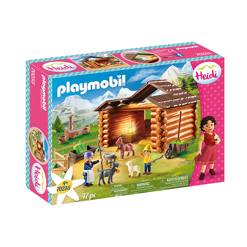 Playmobil 70255 Heidi - Peters Ziegenstall