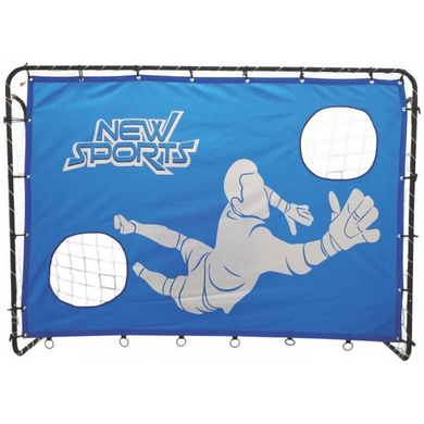 VEDES 0073604036 New Sports - Fußballtor mit Torwand - 213 x 152 x 76 cm