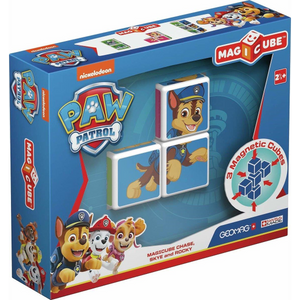 Geomagworld 8400077 Geomag - MAGICUBE - Paw Patrol (Chase - Skye - Rocky)