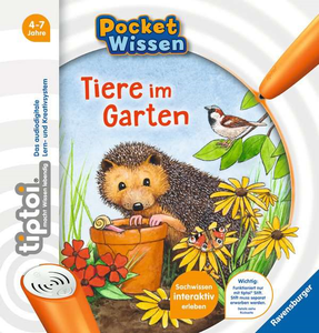 Ravensburger 65891 tiptoi - Pocket Wissen - Tiere im Garten