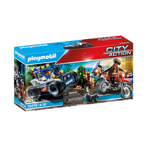 Playmobil 70570 City Action - Polizei-Geländewagen: Verfolg